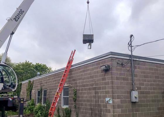 PRG building getting new HVAC system